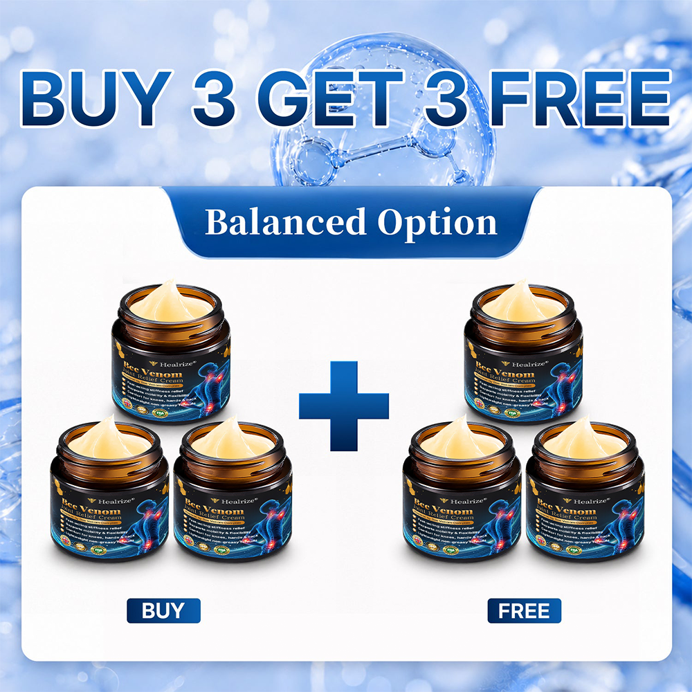 🎁Healrize® Bee Venom Joint Relief Cream 💞Targets stiff, sore joints in knees, hands, shoulders, back & more — so you can move easier every day（英国版）