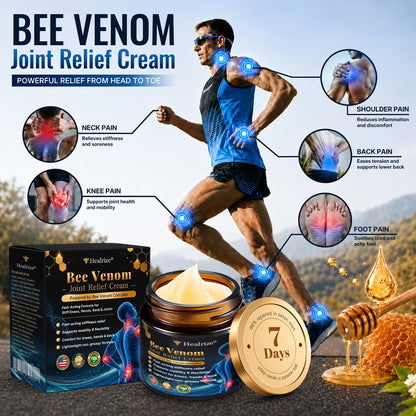 🎁Healrize® Bee Venom Joint Relief Cream 💞Fast-Acting Comfort for Stiff Knees, Hands, Back & Everyday Joint Discomfort